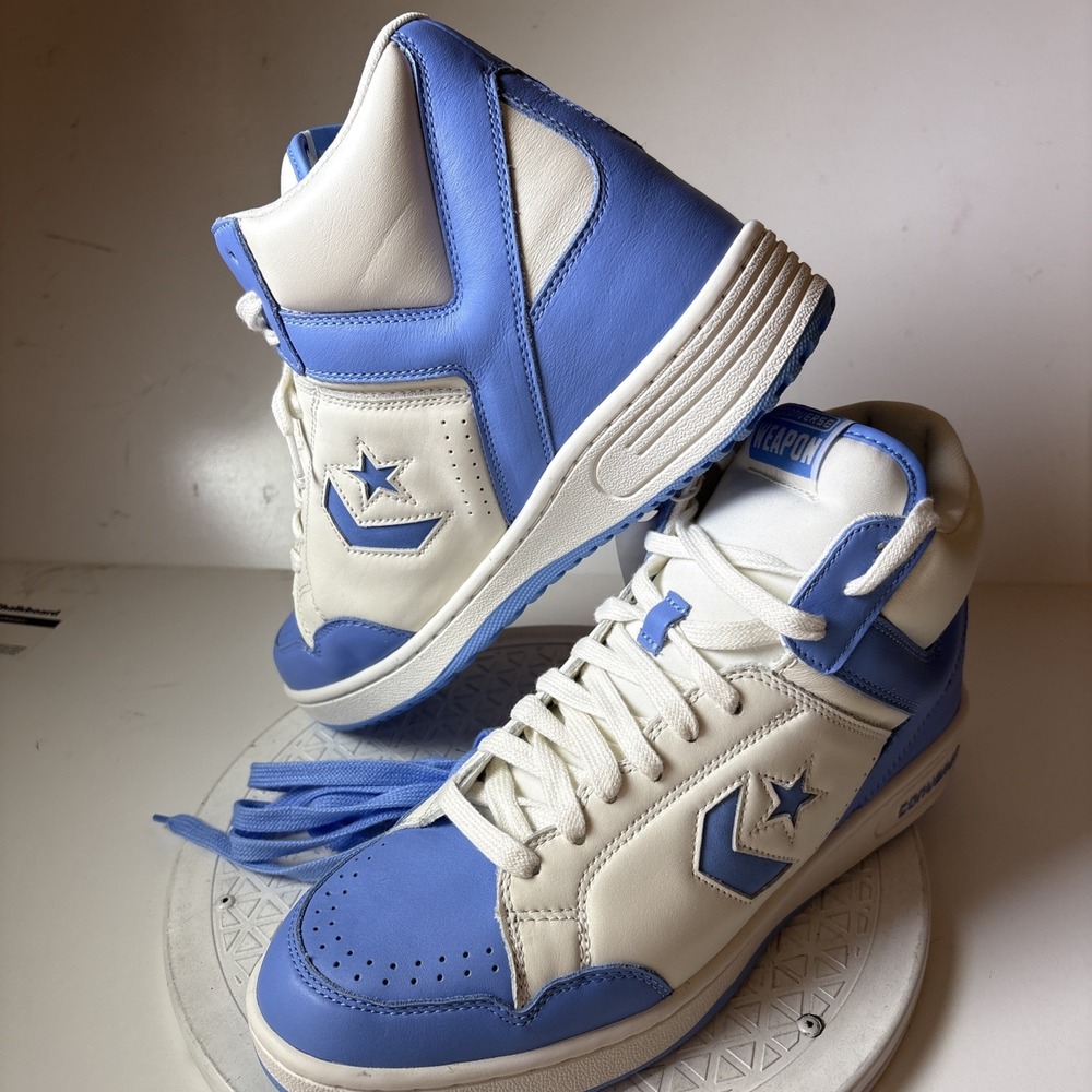 Converse Weapon A10597C Hi-Tops Carolina Blue Mens 11 Basketball Shoes NEW